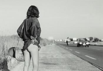 Tony Landberg, "Vägflicka, Italien", 1972.