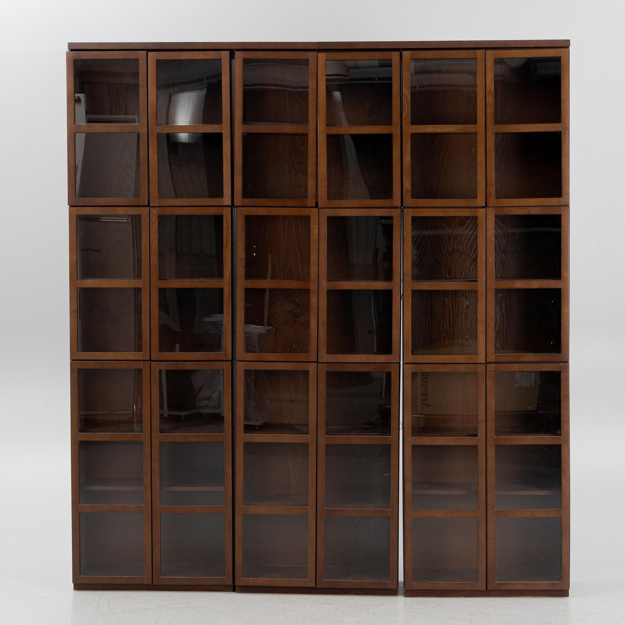 Titti Fabiani, bokskåp, 3 st, ”Book", The Ideal Form Team, Italien.