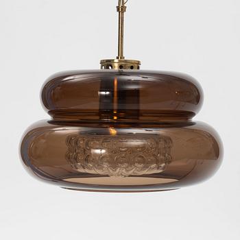 Carl Fagerlund, a "Bubblan" ceiling lamp, Orrefors.