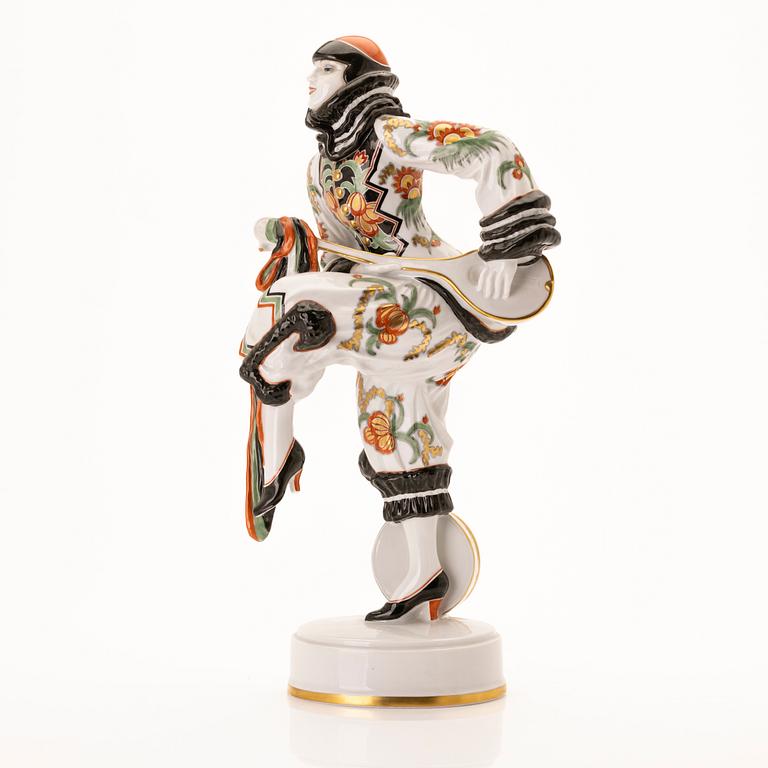 Constantin Holzer-Defanti, Figurine, “Lustiger March/Lena Amsel”, Rosenthal.