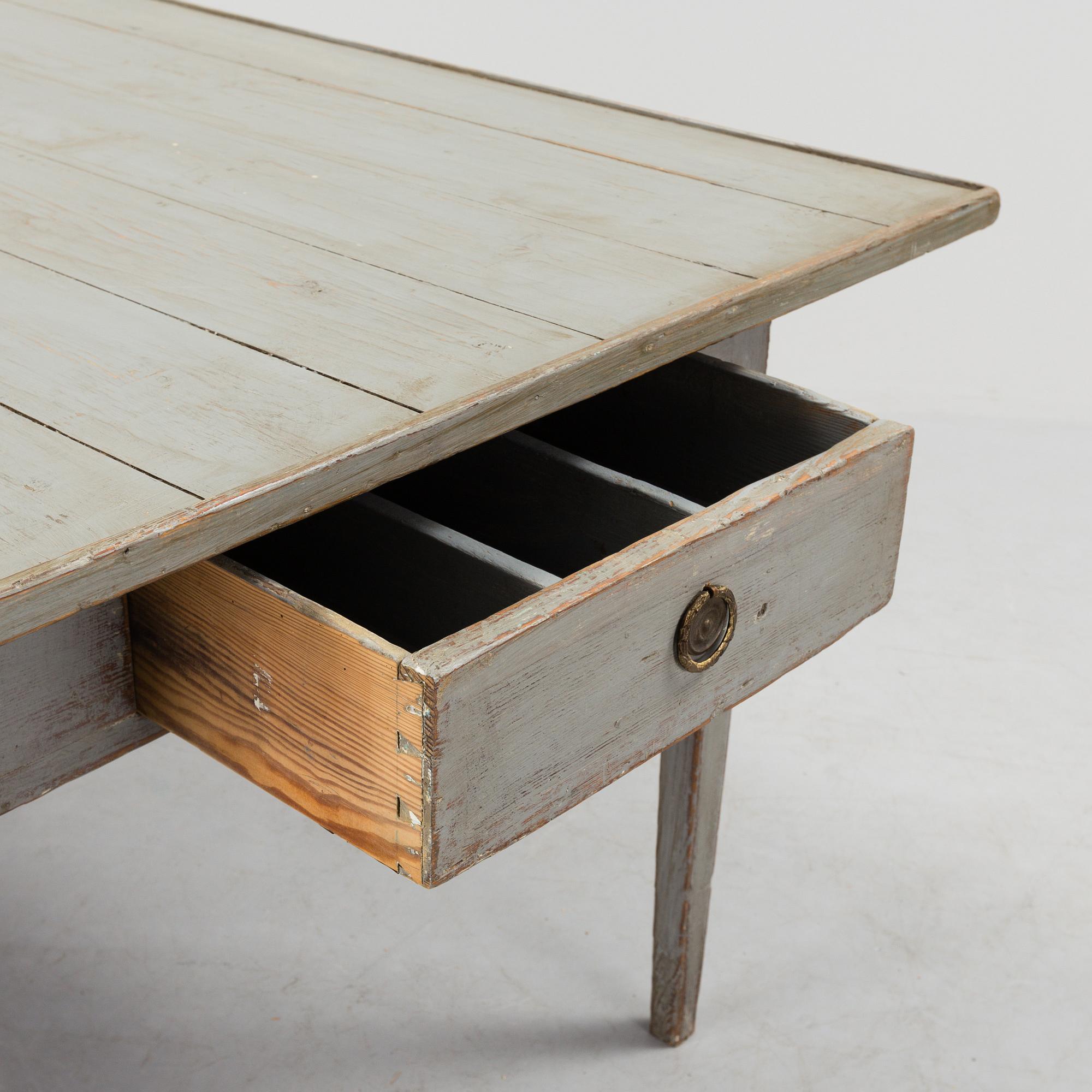 A 19th century table.