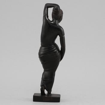 FIGURIN, ebenholts, 1900-tal.