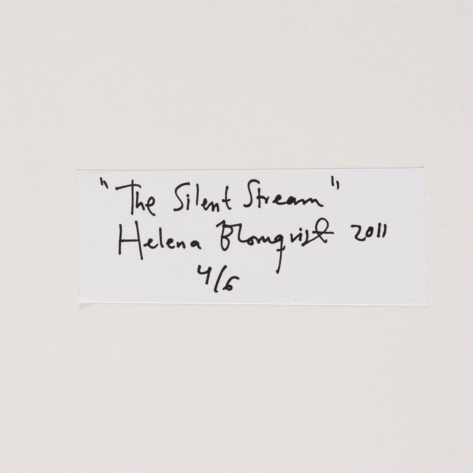 Helena Blomqvist, "The Silent Stream", 2011.