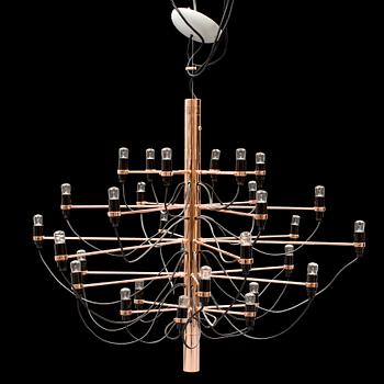 A ceiling light "2097/30" limited edition by Gino Sarfatti produced by Flos, Italy.