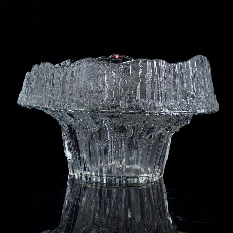 A Tapio Wirkkala glass bowl for Iittala.