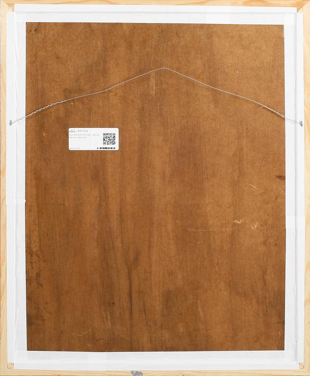 ALLAN ÖSTERLIND, olja på pannå, signerad.