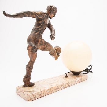 Table lamp, 20th century.