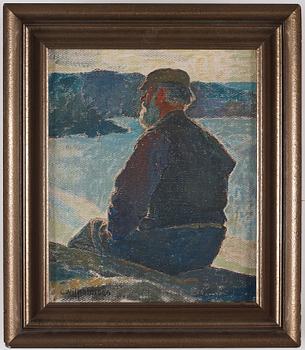 Carl Wilhelmson, Studie till "På berget".