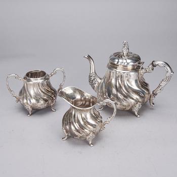 KAFFESERVIS, silver 830, finska importstämplar. Totalvikt 1681 g.