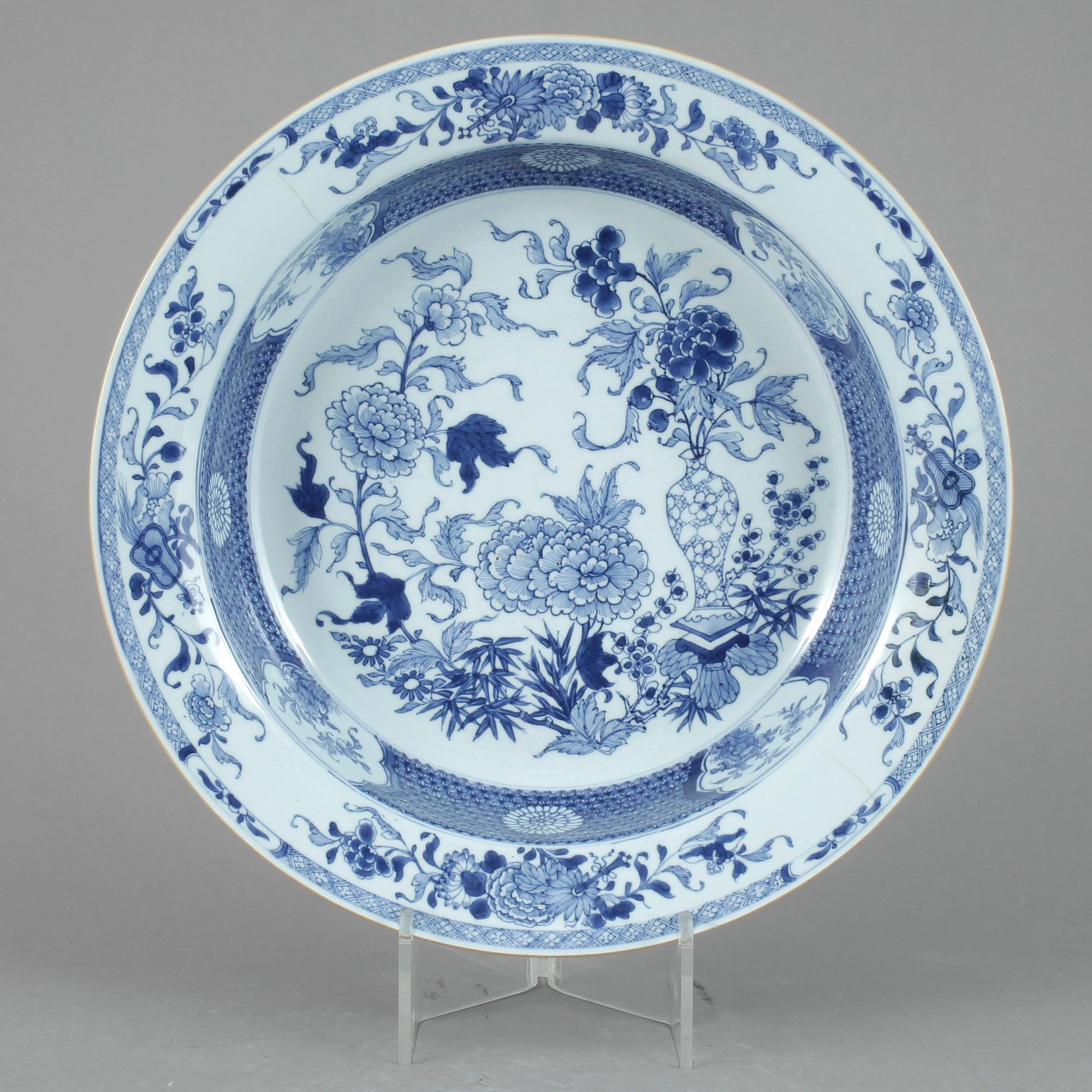 FAT, porslin, Kina, 1700-tal.