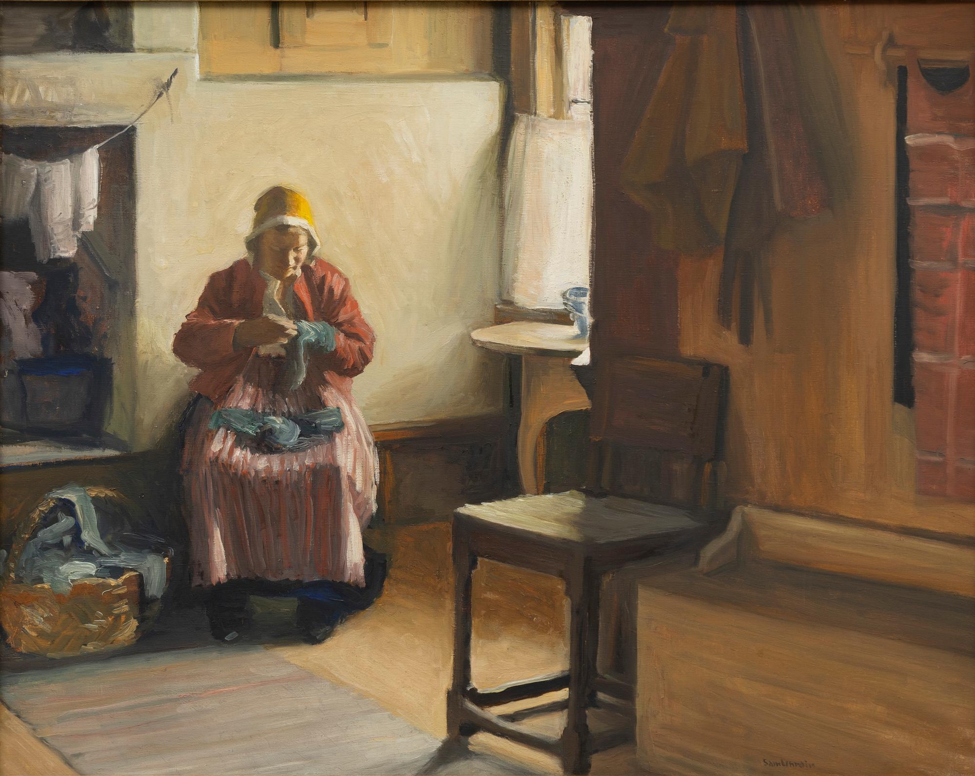 Sam Uhrdin, "Strumpstoppning".