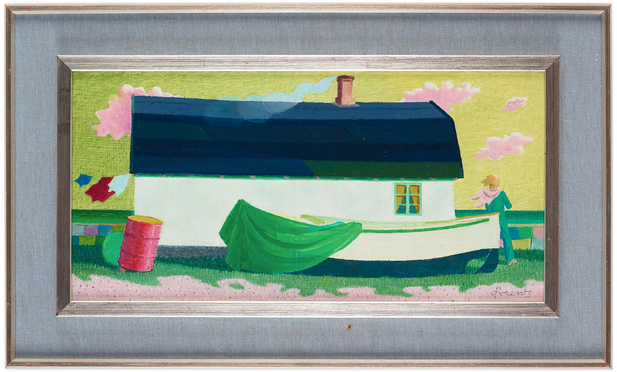 Waldemar Lorentzon, "Huset vid havet".