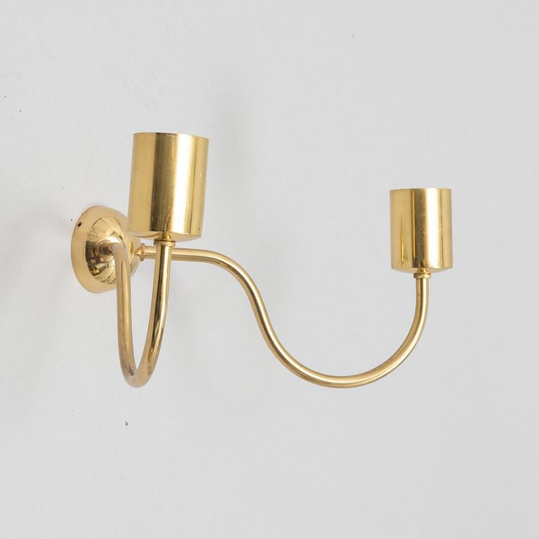 Josef Frank, wall lamps, 2 pcs, model 2335 and 2389, Svenskt Tenn.