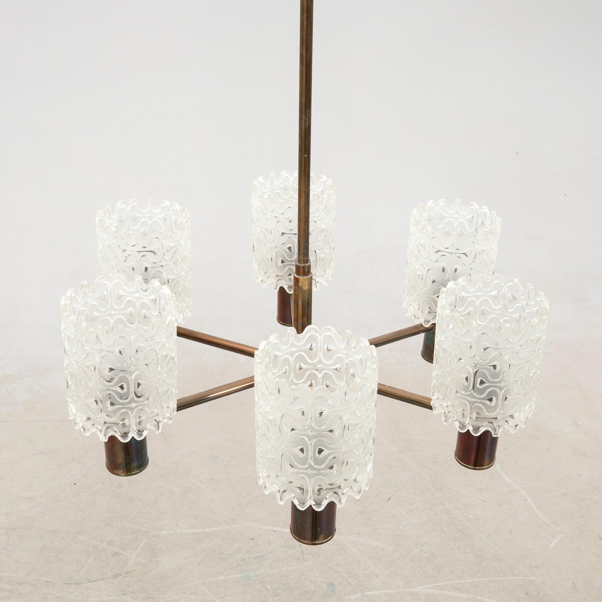 Ceiling lamp, Germany, second half of the 20th century.