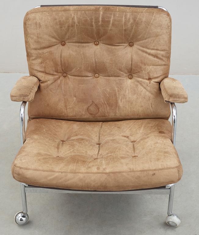 FÅTÖLJ, troligen Bruno Mathsson, Dux.