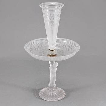 BORDSUPPSATS, glas, 1900-talets fjärde kvartal.