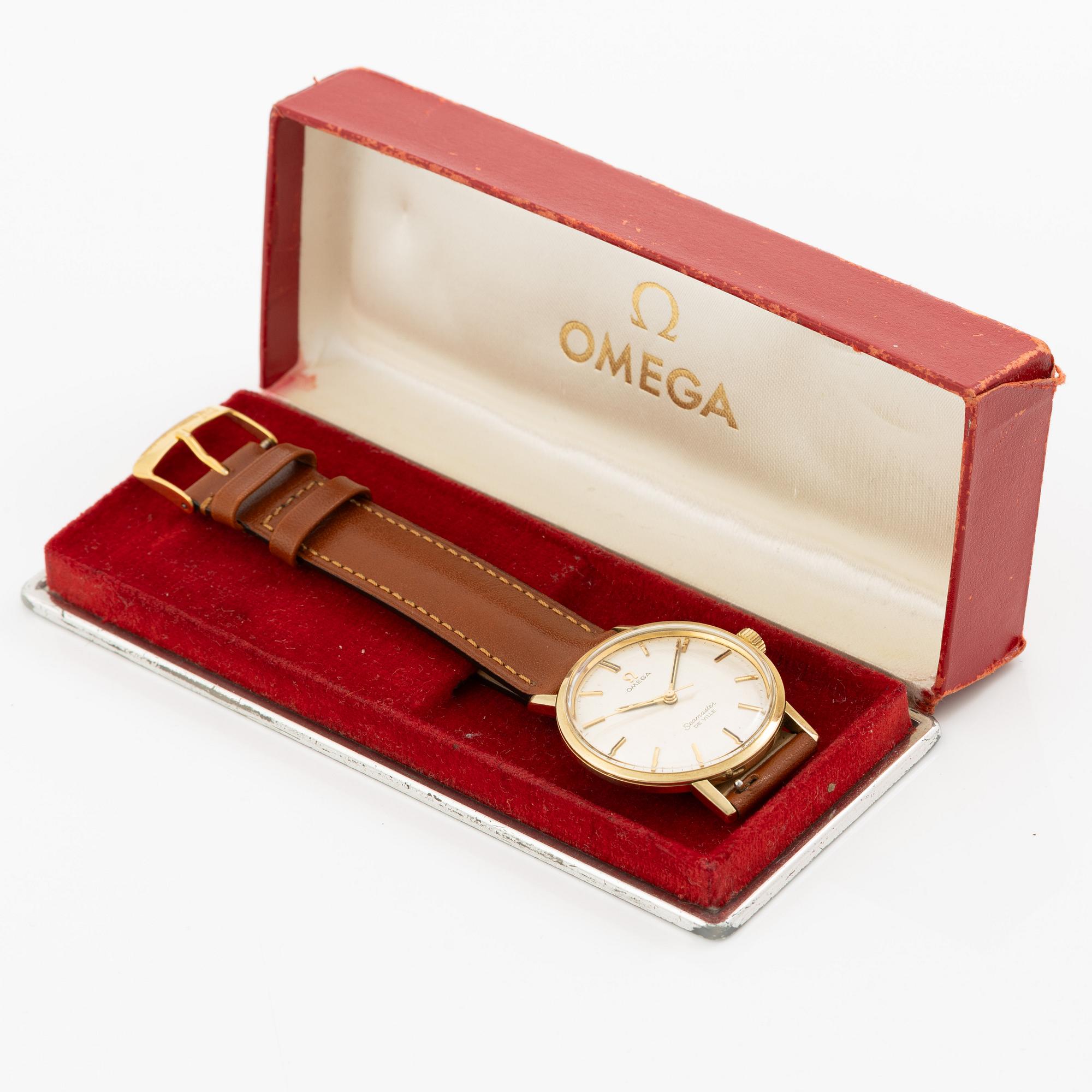 Omega, Seamaster, De Ville, wristwatch, 34 mm.