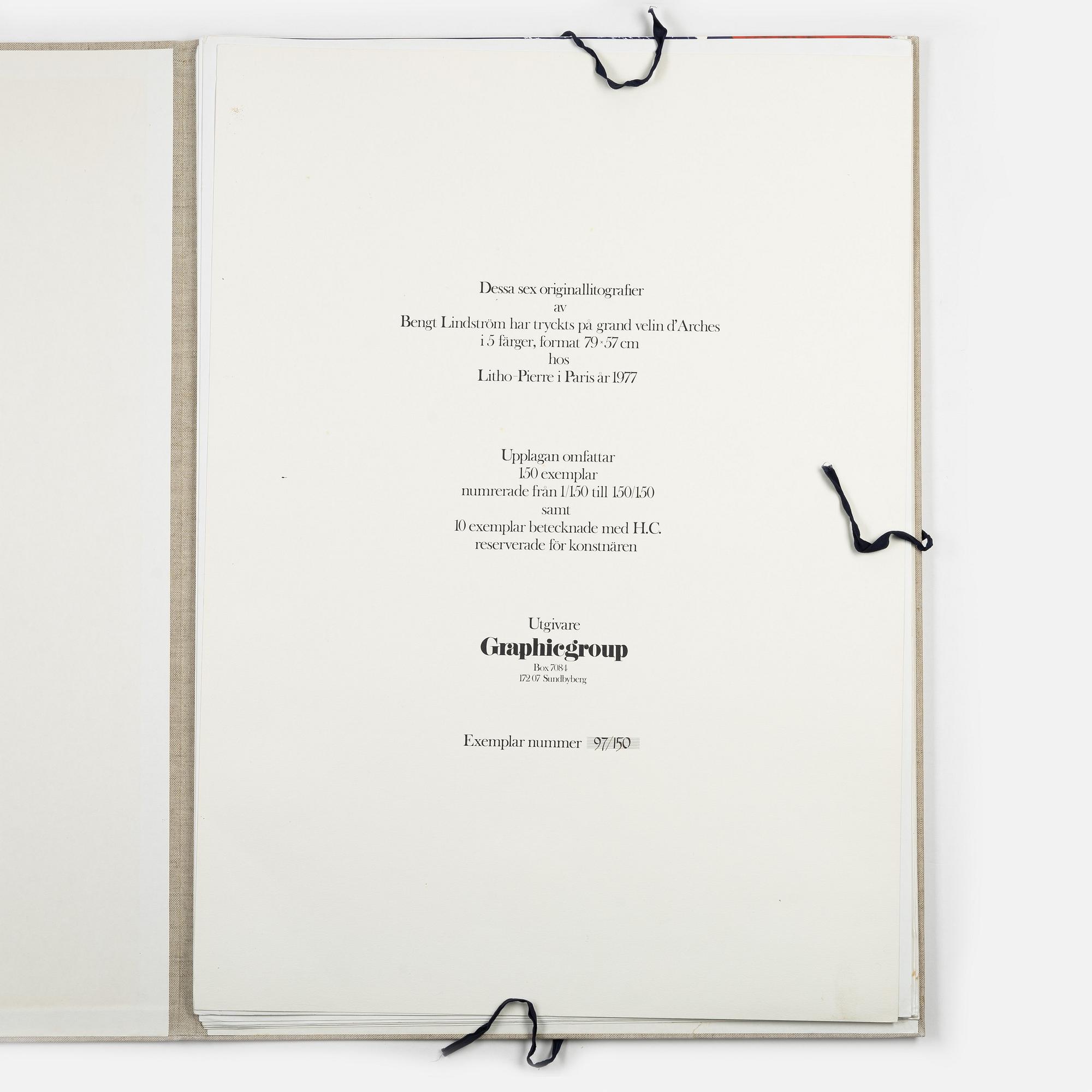 Bengt Lindström, Figure Compositions, portfolio.