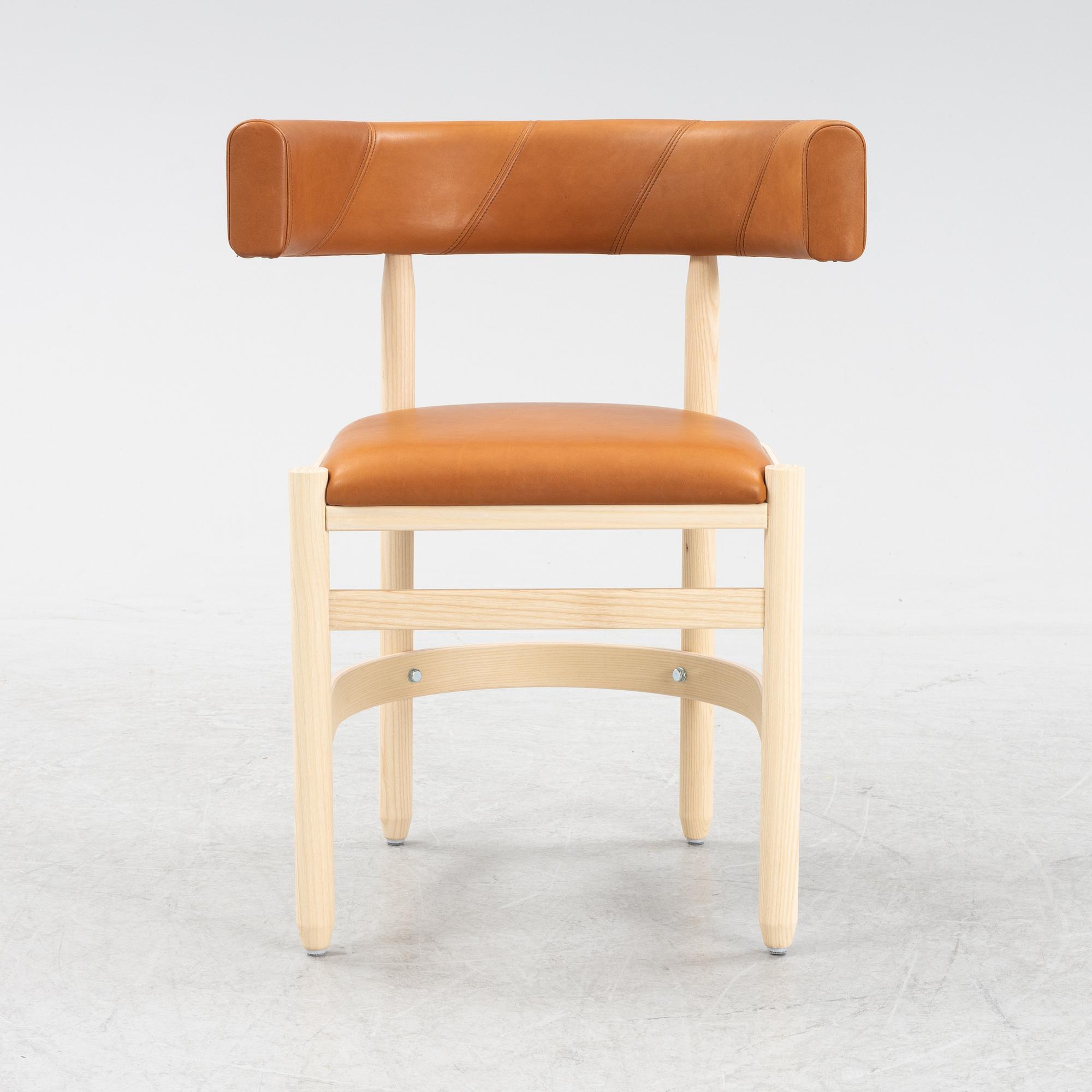 Matti Klenell & Peter Andersson, a 'Botero' ash chair, Källemo.