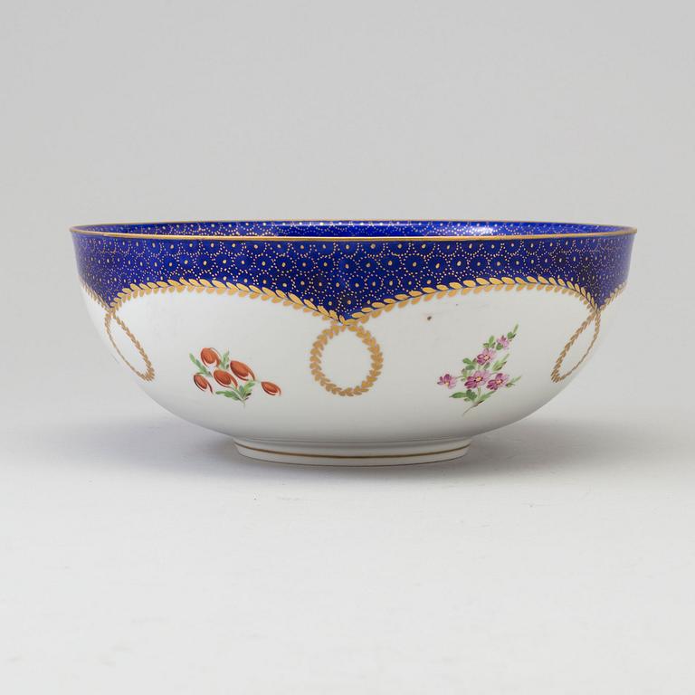 An 18th century  pseudo-Sevres porcelain bowl.