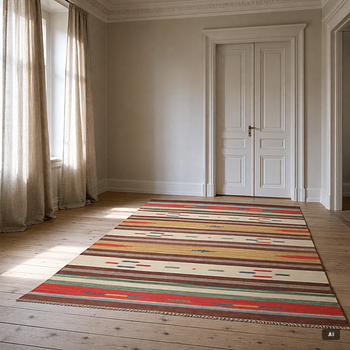 Matta, Afganska Kelim, ca 300 x 200 cm.