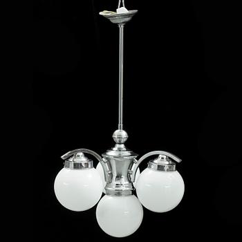 TAKLAMPA, Art Deco, 1930-tal. Höjd ca 71 cm.