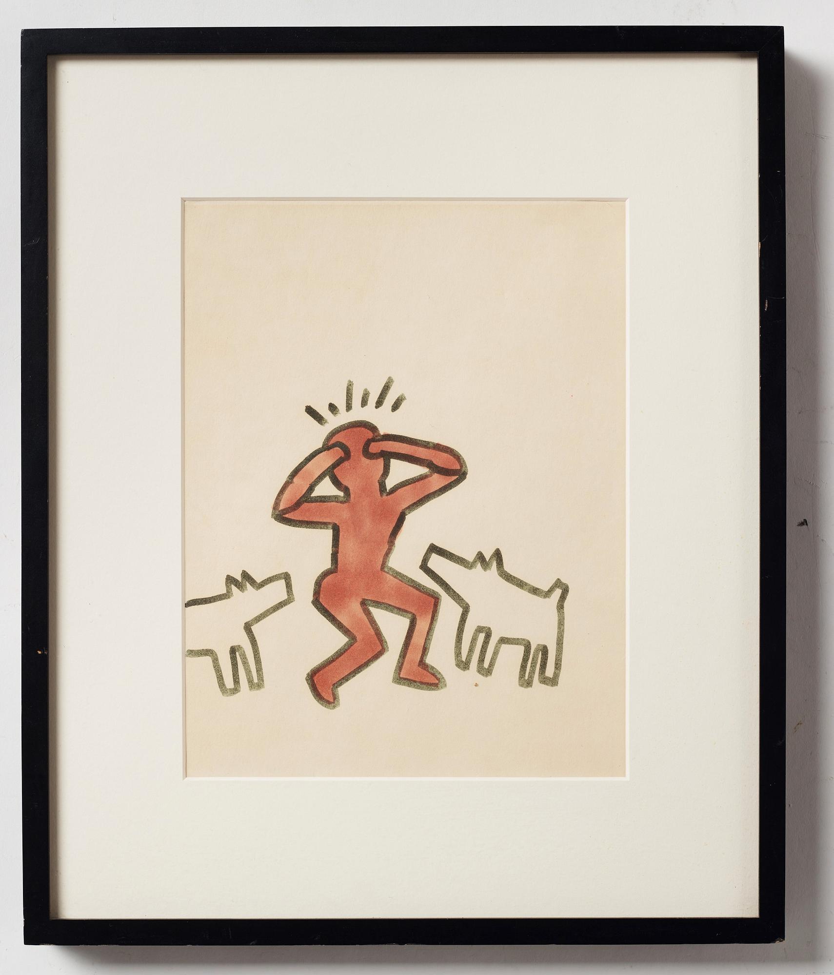 Keith Haring, Untitled (Triptych).