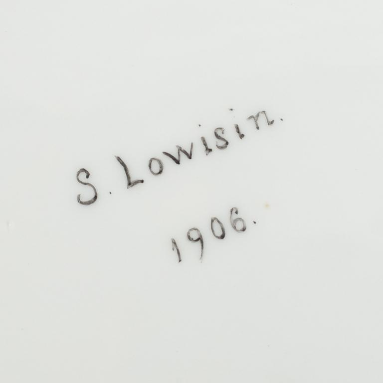 Vapenporslin, 23 delar, Lovisins vapen.