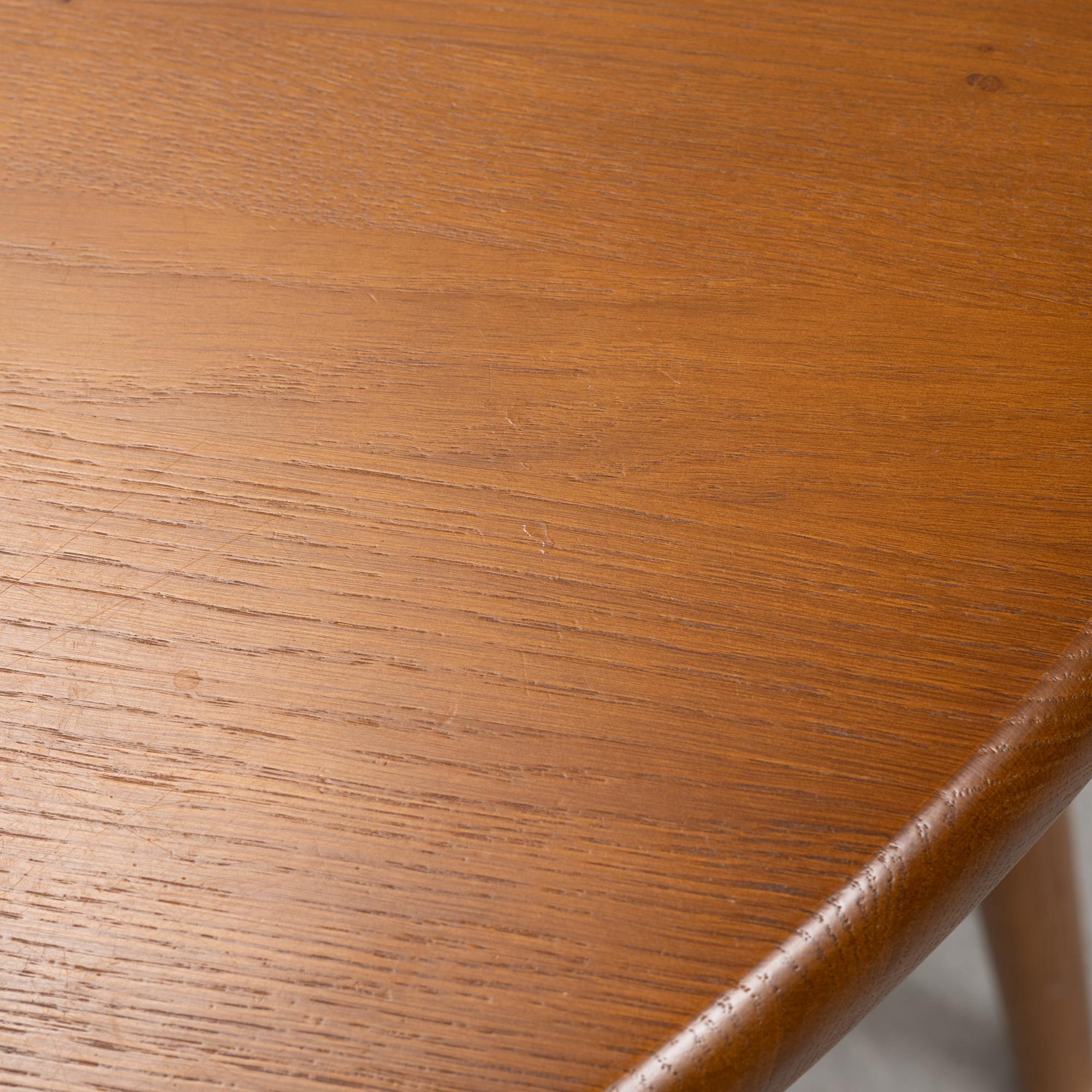 Jonas Lindvall, a stained oak dining table for Stolab.