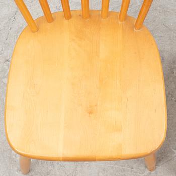 Ten chairs, late 20th Century.