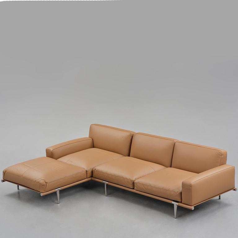 Ludovica Serafini & Roberto Palomba, a "Let it Be" sofa, Poltrona Frau, Italy, 2025.
