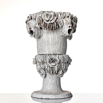 Carl Richard Söderström, skulptur/urna, egen ateljé, Stockholm ca 2010.