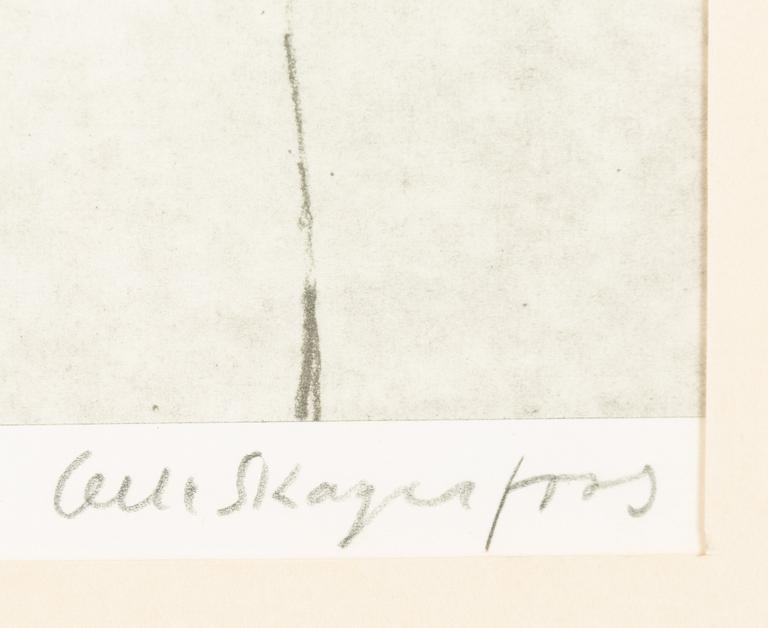 Olle Skagerfors, Självporträtt.