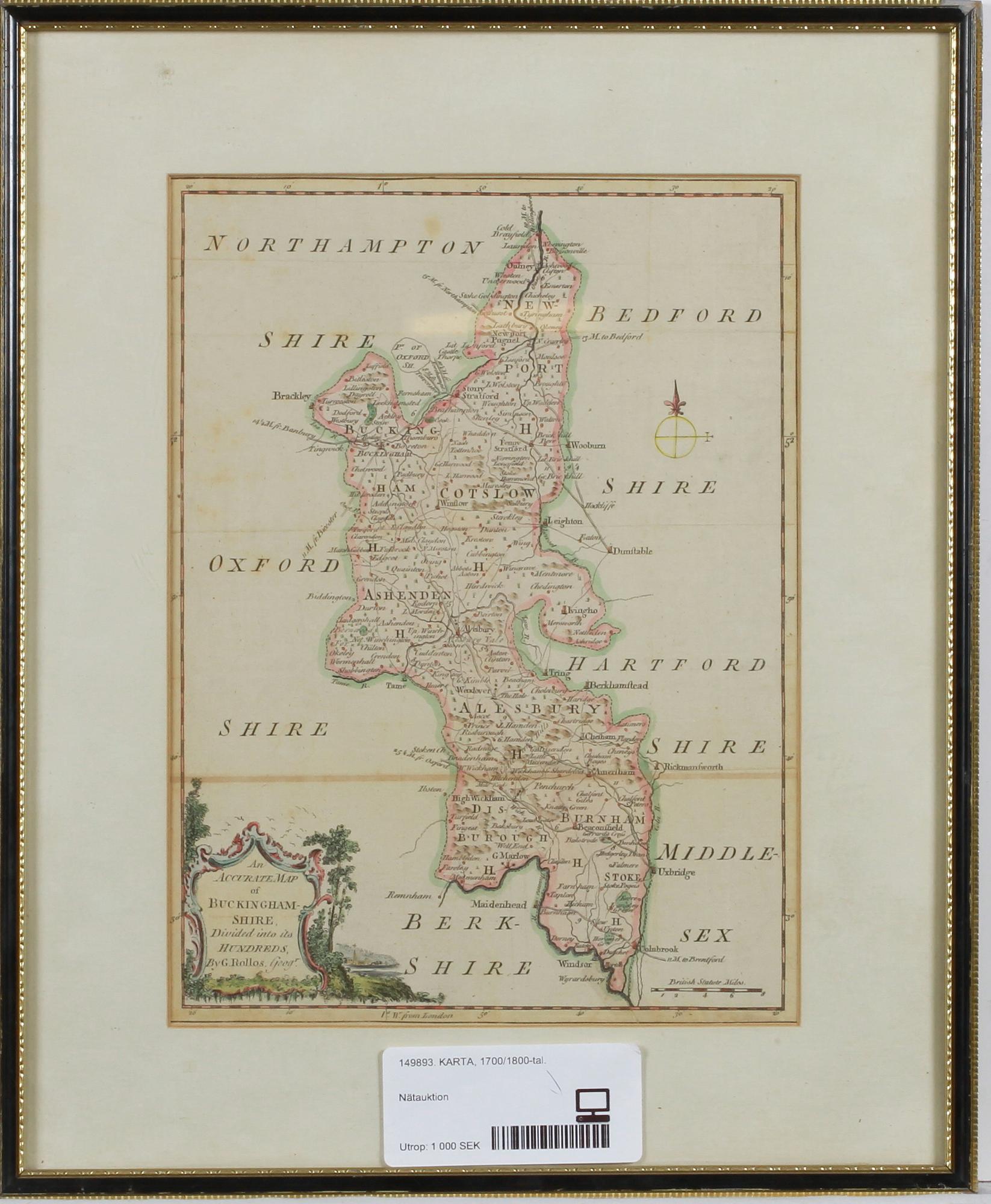 KARTA, 1700/1800-tal.