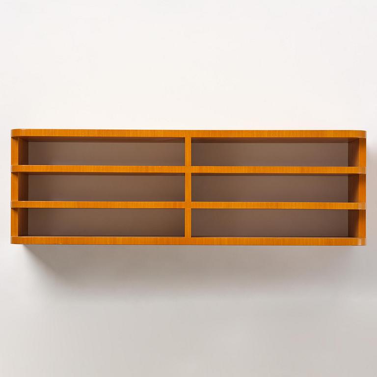 Bruno Mathsson, vägghylla, Firma Karl Mathsson, Värnamo, 1938.