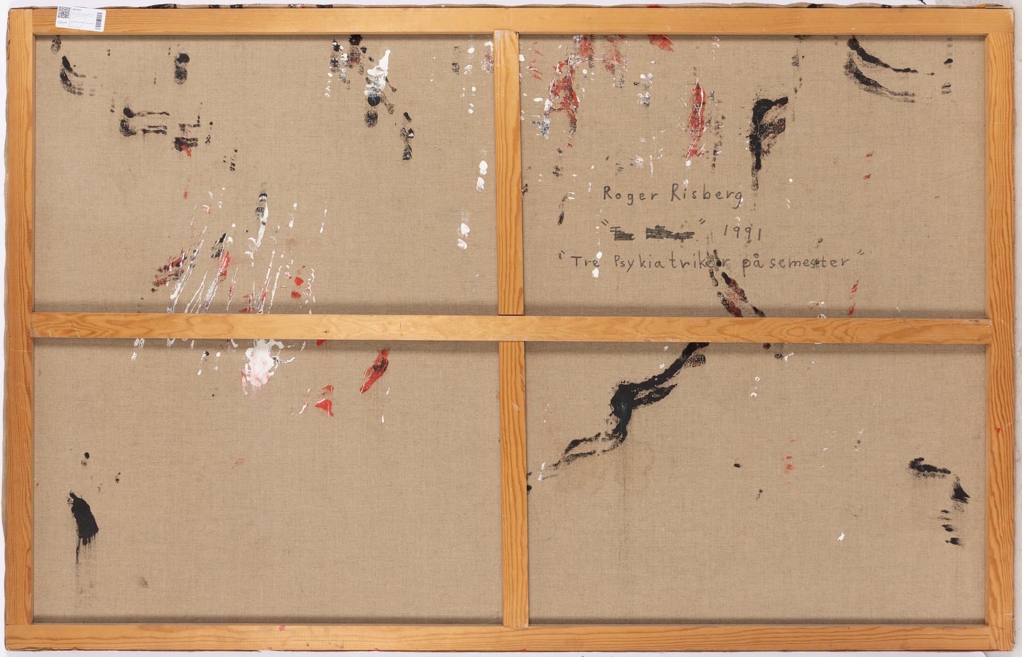 Roger Risberg, "Tre psykiatriker på semester".