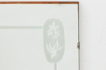 A mirror, Swedish Modern, 1940s/50s.