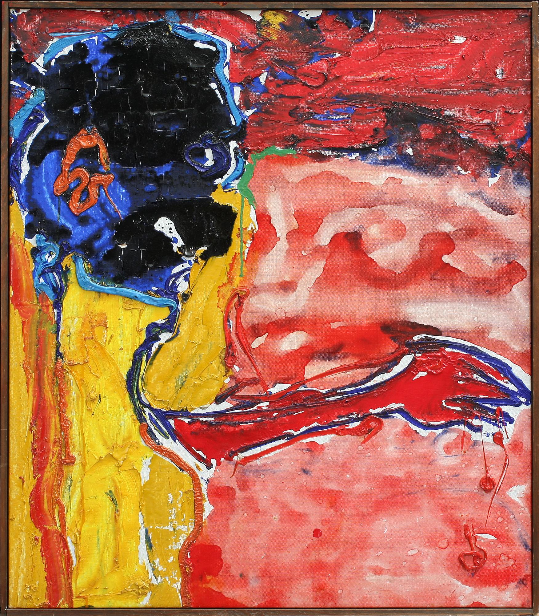 ROY LINDQVIST, olja på duk, a tergo sign o dat 61.