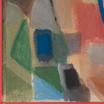 Jules Schyl, Cubist Woman.