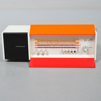 RADIO, "Spectra Futura", Raymond Loewy för Nordmende, 1900-talets andra hälft.