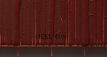RAUL MEEL, akryl på duk, signerad och daterad 1991.