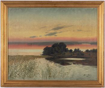 Carl Brandt, Skymningslandskap.