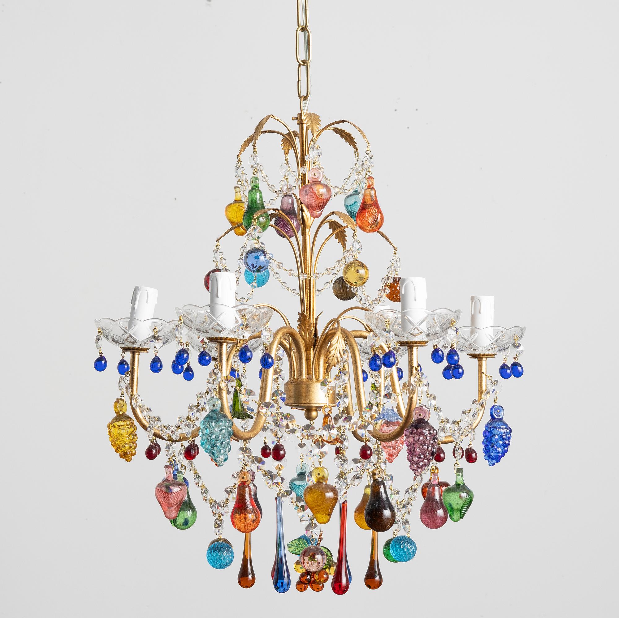 Chandelier, Murano, contemporary manufacture.
