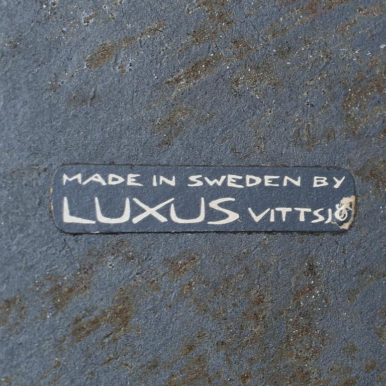 BORDSLAMPOR, ett par, Uno och Östen Kristiansson, Luxus, Vittsjö, 1900-talets andra hälft.