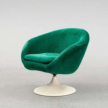 Robert Tillberg & C-E Klote, an easy chair, Overman AB, Tranås. Second half of the 1960s.