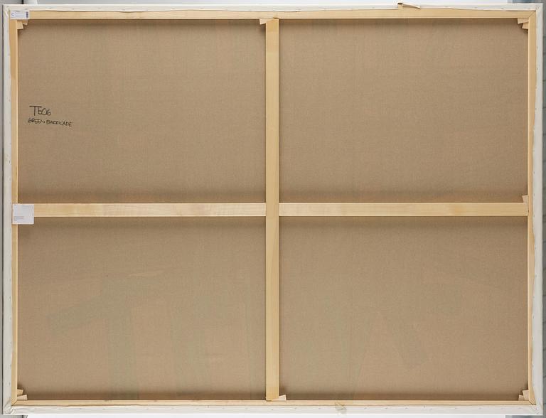 Thomas Elovsson, "Green Barricade".