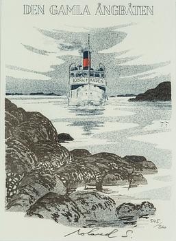 ROLAND SVENSSON, lithograph. Signed and numbered 345/360.
