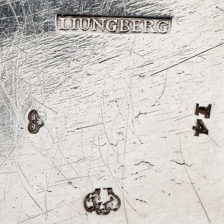 DOSOR, 2 st, silver, Norrköping och Hedemora, 1839-45. Ca 125 gr.