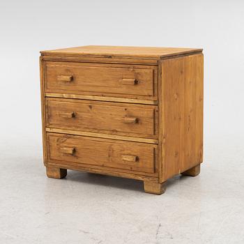 A chest of drawers, 1930's.