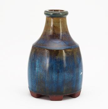 A Wilhelm Kåge 'Farsta' stoneware vase, Gustavsberg studio 1956.